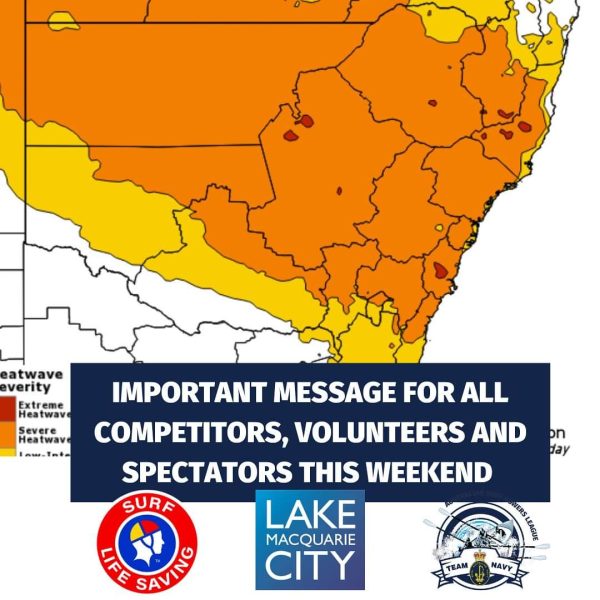 IMPORTANT MESSAGE FOR ALL THOSE HEADING TO BLACKSMITHS BEACH THIS WEEKEND. We ar