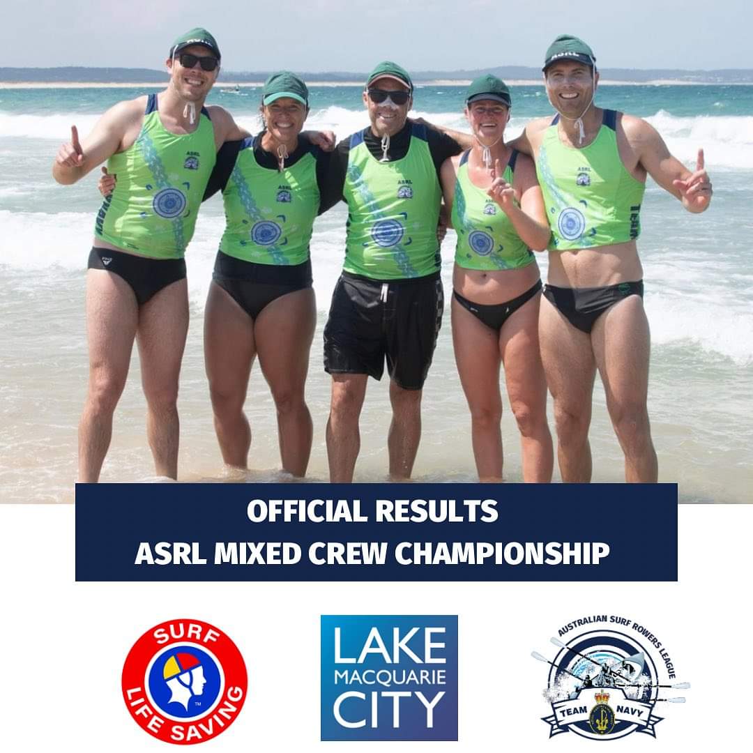 Presenting your gold medalist for the U19 & Reserve ASRL Mixed Crew Championship