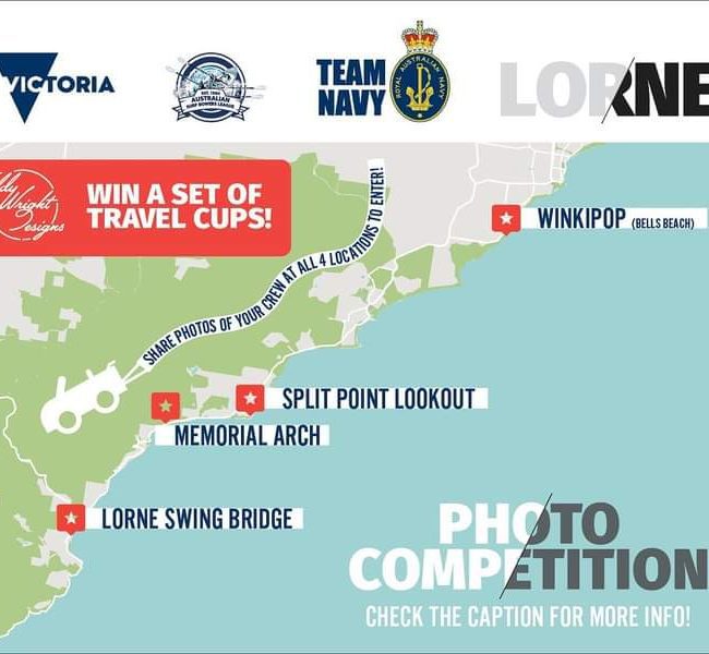 Get ready for an epic adventure on your way to the Team Navy ASRL Open in Lorne!