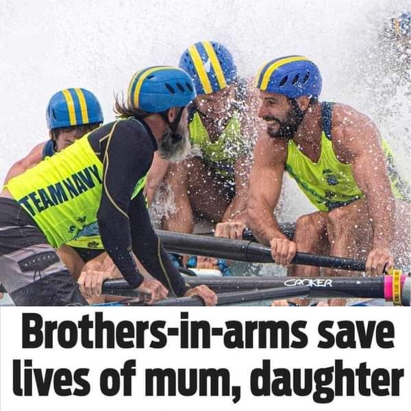 Boaties saving lives! South Australian boaties Michael and Tom Knauer performed